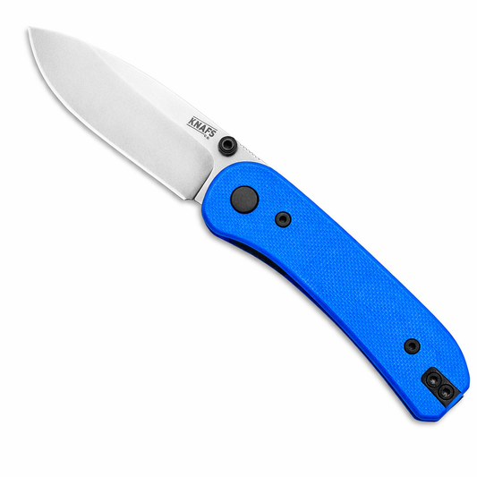 Knafs Lander 1 Pocket Knife - Blue G10 - D2