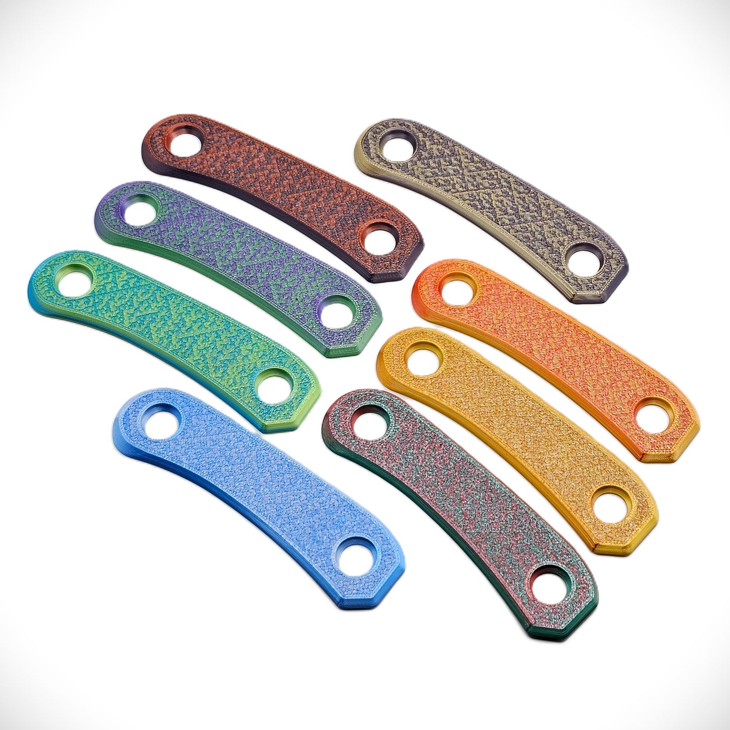 Knafs Lander 4 Scales - 3D Printed Flat Version - Dual Color