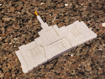 Columbia, South Carolina Temple STL for 3D Printer