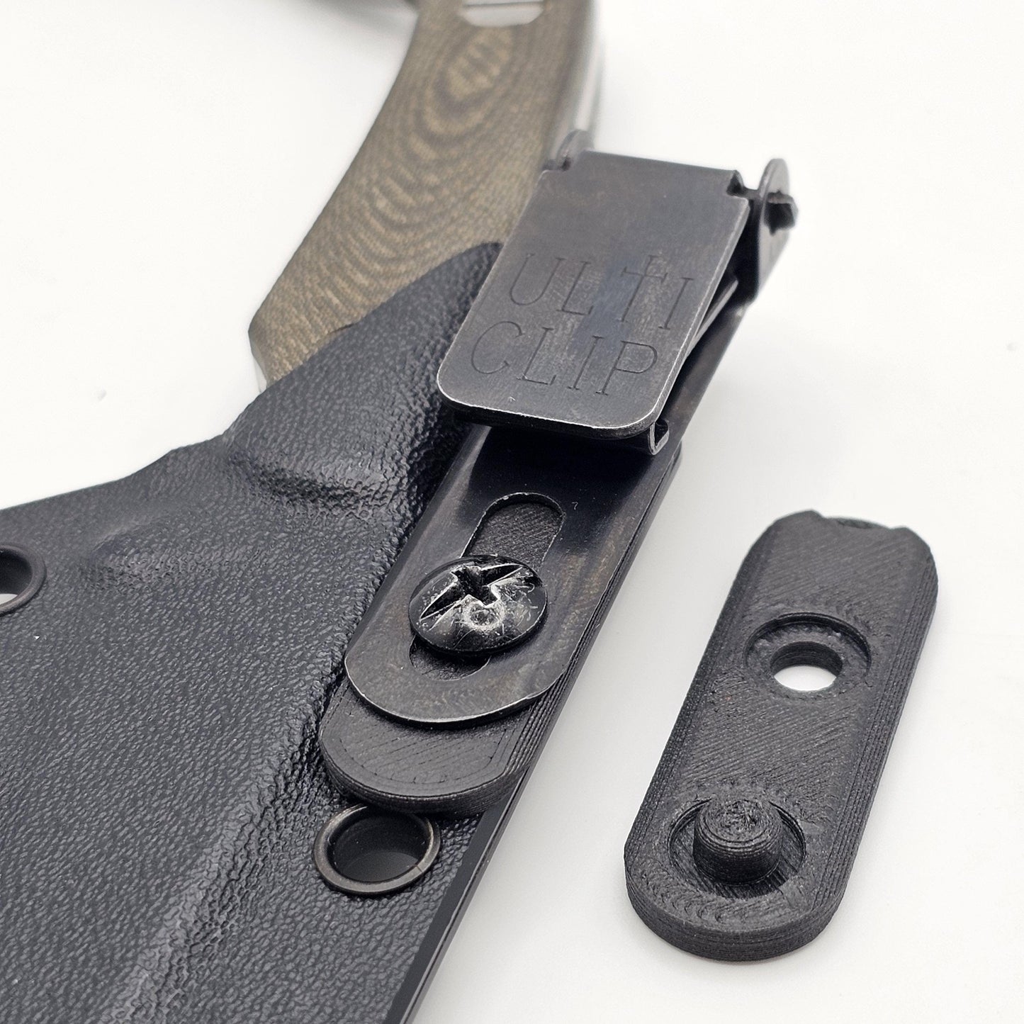 Ulticlip Slim 2.2 Adapter for Knafs Little Lulu Sheath – 3D Printed Nylon Carbon Fiber