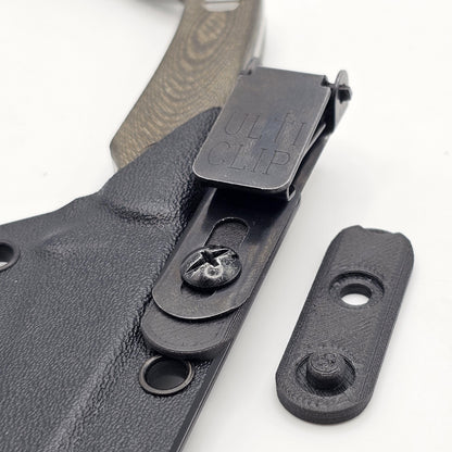 Ulticlip Slim 2.2 Adapter for Knafs Little Lulu Sheath – 3D Printed Nylon Carbon Fiber